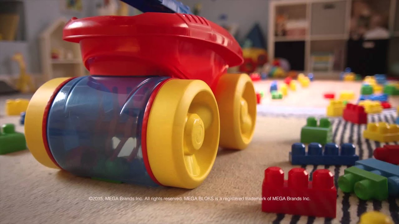 duplo wagon that picks up blocks