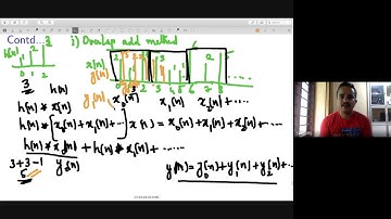 DSP Class -  Linear Convolution - OverLap Add method and Overlap Save method - Part -II