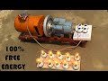 How to make Free 220V  Energy Genarator