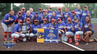 2023 SCAC Softball Tournament Champions - University of St. Thomas