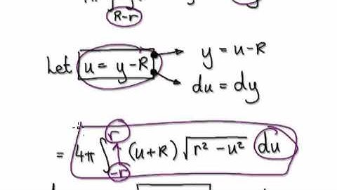 Video 1992 - Volume of Torus - Derivation - Practice 3/3