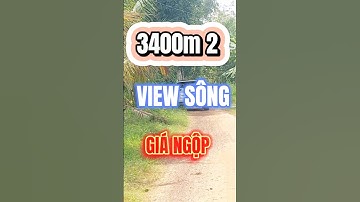 Đất Dầu Tiếng I Bán gấp lô view sông Sài Gòn cực đẹp 3400m2 Giá ngộp #kimbds