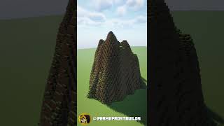 Axiom Tutorials Pt.5 – Simple Mountain! | #shorts #minecraft  #minecraftbuilds #tutorial