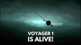 It's Alive! Voyager 1 Has Sent a Message From Interstellar Space