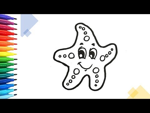 Video: Làm Thế Nào để Vẽ Một Con Sao Biển