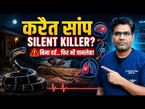 करैत सांप Silent Killer क्यों कहलाता है? | Krait Snake Bite Symptoms, Poison & Treatment in Hindi
