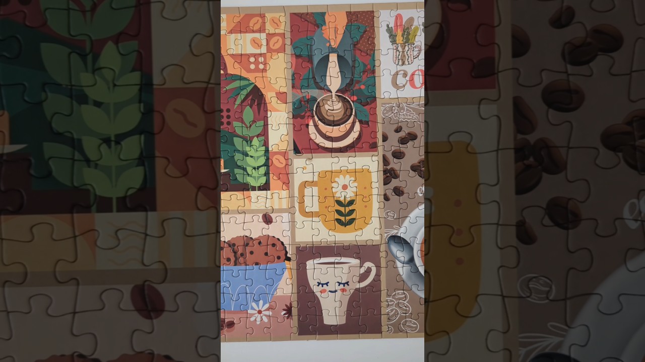 Brewed up some fun with this Dollar Tree puzzle 