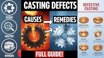 Casting Defects, causes and Remedies (Part-2)