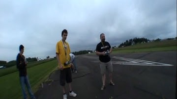 RC Skydiver Second Drop - Raw Footage