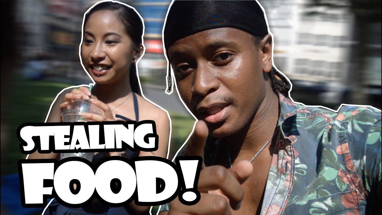 Stealing Peoples Food Vlog (ft. Amber Doig-Thorne)