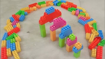 Satisfying DIY/Lego  ASMR building blocks/relaxation#satisfying  #asmr#asmrsounds#buildingblocks