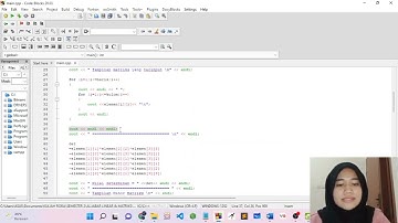 MENGHITUNG INVERS MATRIKS 3x3 (C++)
