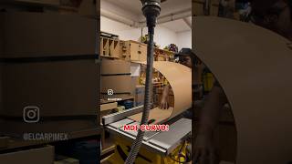 Curvo para cilindros MdF 3mm #shortvideos #viral