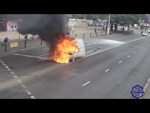В огненной ловушке! пр-т Добровольского близ рынка "Восток"