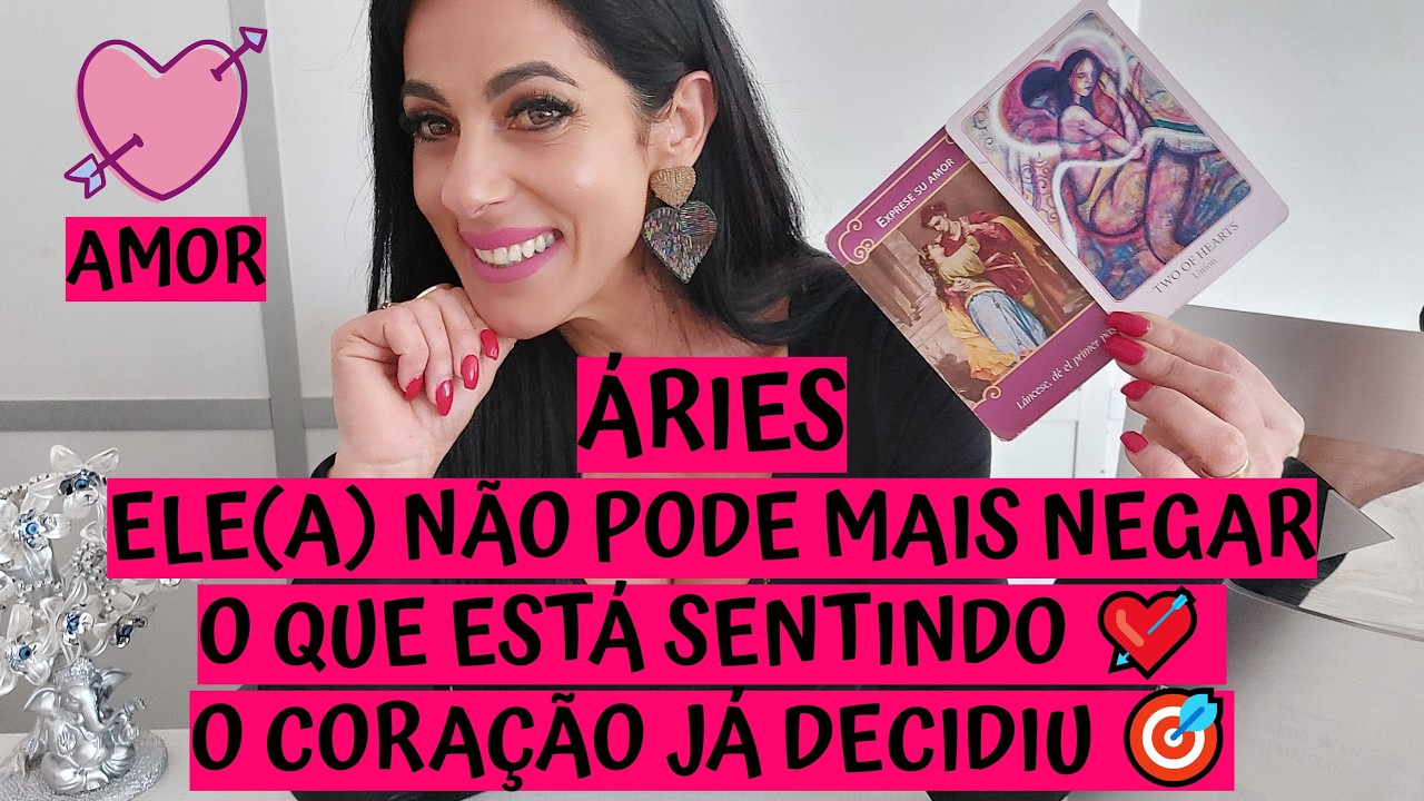 ÁRIES ♈️ AMOR 💖 ELE(A) NÃO PODE MAIS NEGAR O QUE ESTÁ SENTINDO 💘 O CORAÇÃO JÁ DECIDIU 🎯