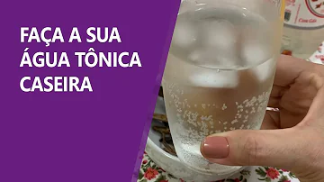 Para que serve a água tônica?