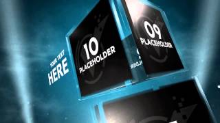 Glass Cubes Intro Ver.2 | Sony Vegas Template