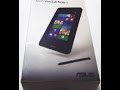 開封っ! はじめてのWindowsタブレット! ASUS Vivo Tab Note 8 (R80TA-DLP Windows8 中古^^ ～ Opening! First Win tablet!