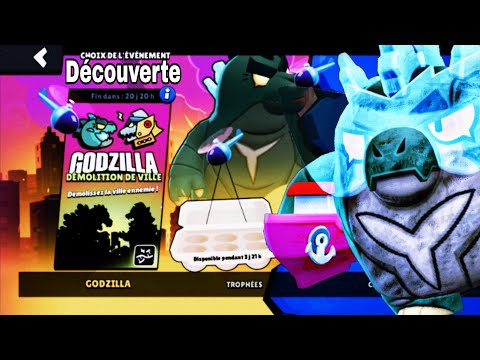 Live Brawl Stars Fr : Je Découvre Le Nouveau Mode Godzilla 🥳 ! (Tous Les 20 Likes = 1 Ajout Amis)