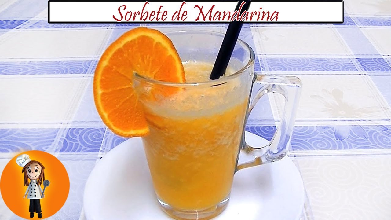 Sorbete de Mandarina | Receta de Cocina en Familia
