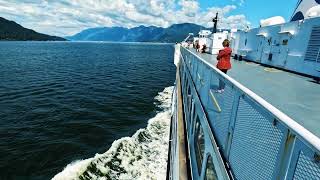 BC Ferry from Nanaimo (Departure Bay) to Vancouver (Horseshoe Bay)