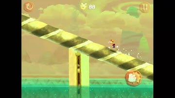 Rayman Fiesta Run for iOS Full 100% Walkthrough part 13 Candy Levels