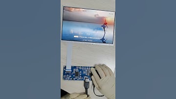 Test video of 10.1" 1280*800 TFT-LCD "S101HWX34HD"