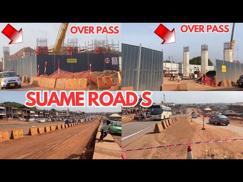 Latest Suame Interchange, Overpasses, and Dual Roads Project Update in Ghana.