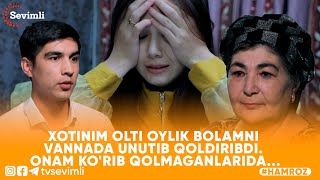 XOTINIM OLTI OYLIK BOLAMNI VANNADA UNUTIB QOLDIRIBDI. ONAM KO'RIB QOLMAGANLARIDA... HAMROZ