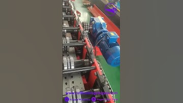 Storage Rack Roll Forming Machine #machine #machinerymanufacturing #factory