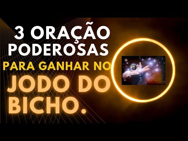 ORAÇÃO (ANTIGA )PARA GANHAR NO JOGO DO BICHO 