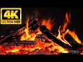 The best relaxing fireplace 4k  10 hours of crackling fire sounds with burning fireplace 