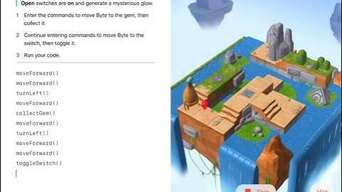 Swift Playgrounds | Learn to Code 1 | Commands - Using the Right Command