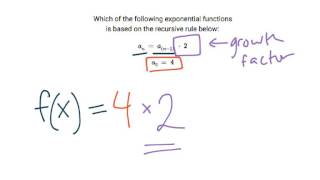 [9.EF.6-1.3] Find the Explicit and Recursive Process for an Exponential Function