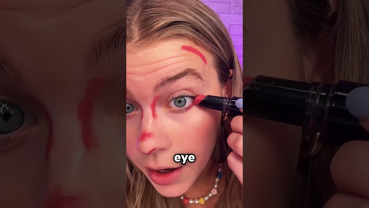 Full Face Of Makeup Using ONLY Lipstick Will It Work 