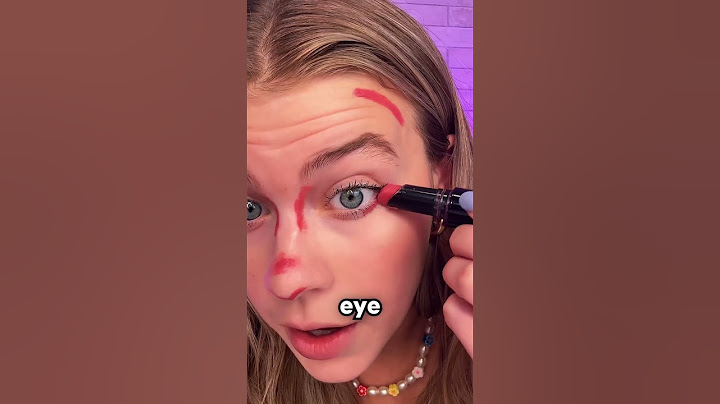 Full face of makeup using ONLY lipstick⁉️💄 *will it work?*