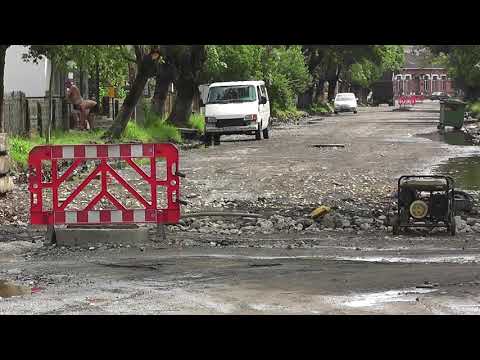 აკაკის ქუჩაზე საავტომობილო გზის რეაბილიტაციის სამუშაოები მიმდინარეობს 07 09 20