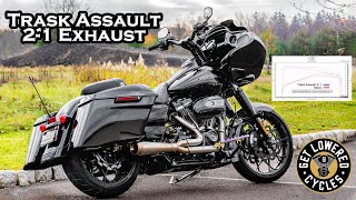 Trask Assault 2-1 Exhaust Sound Clip & Dyno Numbers on 2020 Harley Road Glide