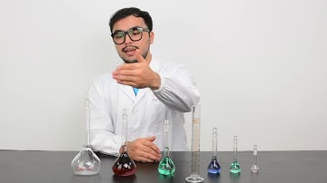 STONYLAB Glass Heavy Wall Volumetric Flask Class A with Glass Stopper