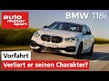 BMW 118i F40 Verliert Der Einser Seinen Charakter Vorfahrt Review Auto Motor Und Sport