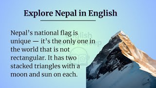 Interesting facts about Nepal | Learn English Before You Sleep