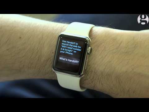 Apple Watch review - using Siri - Apple Watch review - using Siri