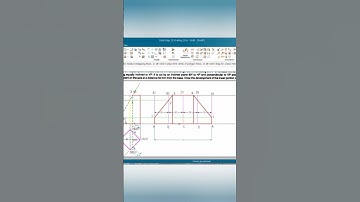 Development of Square Prism #caed #engineeringdrawing #vtu #development