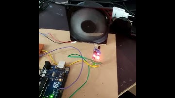 BLDC FAN CONTROLLED BY PWM TECHNIQUE using ArduinoUno#arduinoproject