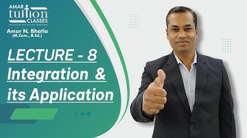 #8 Integration and its Application TY BCom Sem 5 Statistics| Gujarat University | Kutch University |