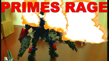 Transformers Dark Of The Moon:Primes Rage | Stop motion