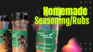 Homemade Seasoning and Rubs