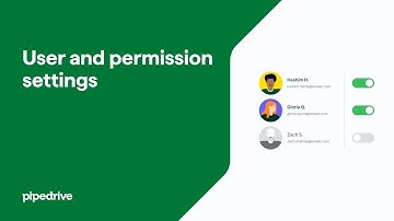 User and permission settings