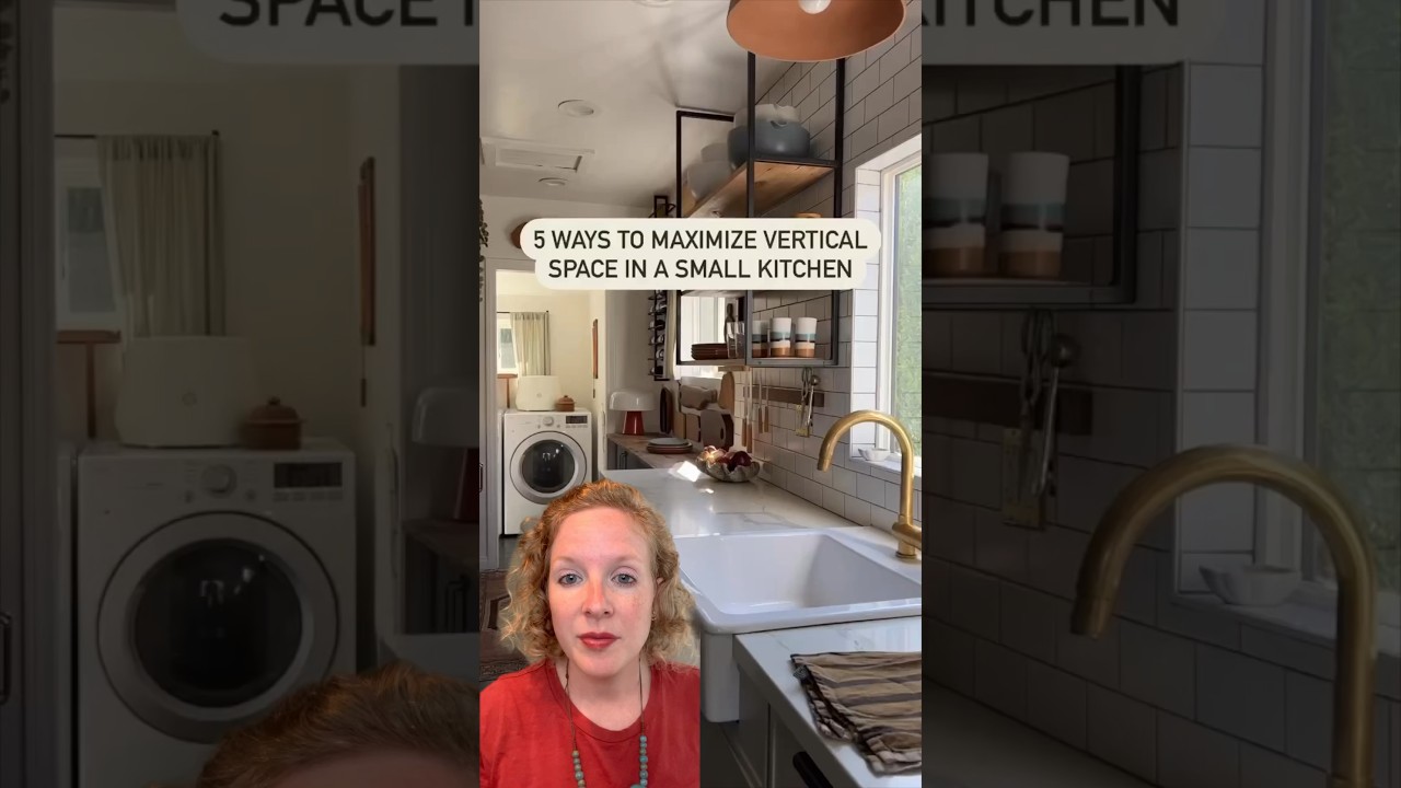 5 ways to maximize vertical space in a small kitchen
