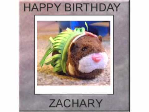 HAPPY BIRTHDAY ! ZACHARY